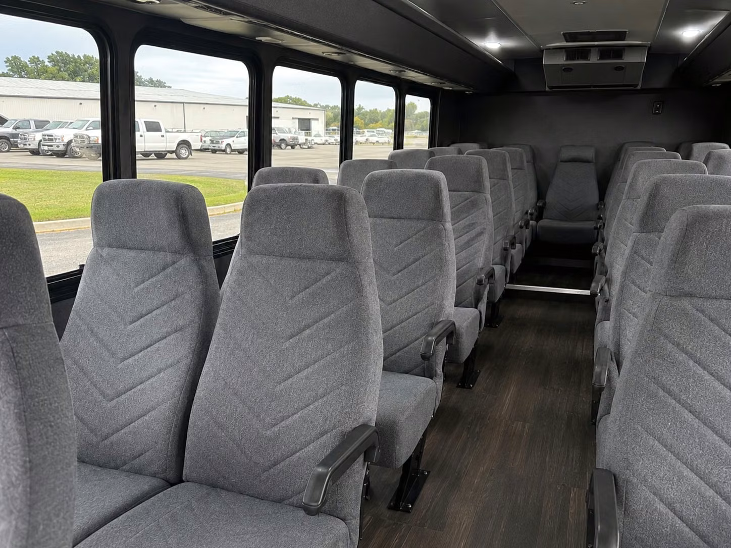 18 passenger minibus interior