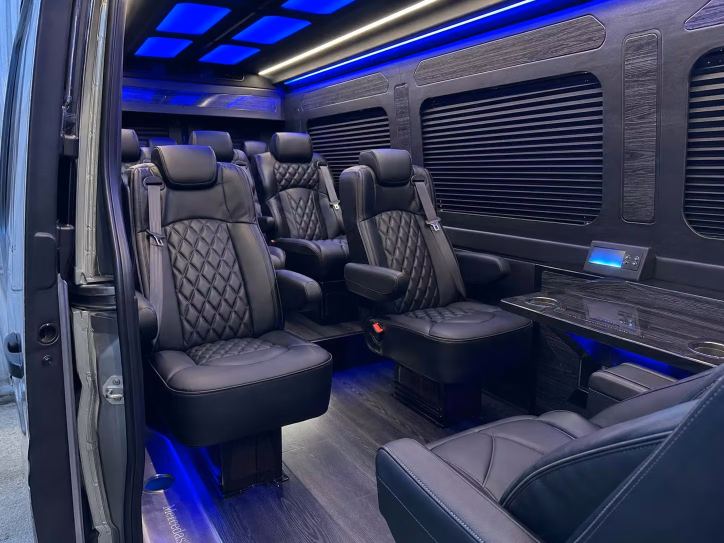 sprinter van transportation for groups and events across sugar land