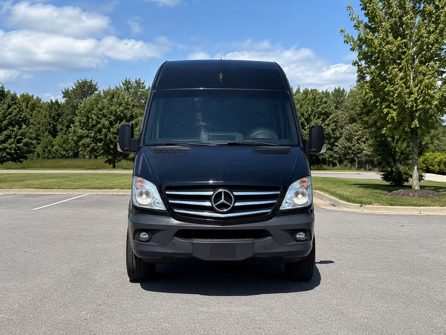 sprinter van with driver